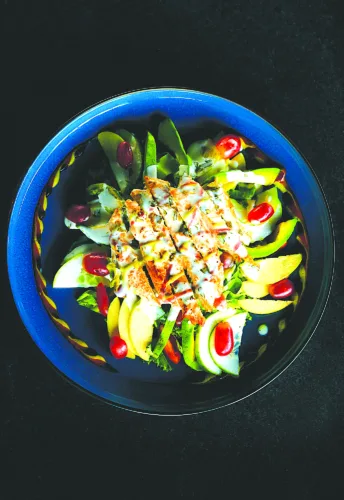 Top Tender Chicken with a Creamy Dressing for a Light, Refreshing Meal